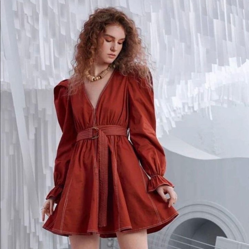 Flared Hem Dress